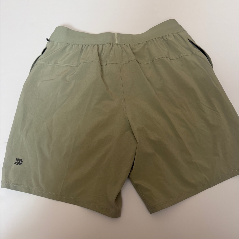 All in Motion Sage Green Men's Athletic Shorts - Picture 2 of 6